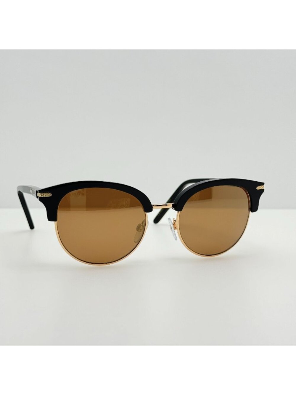 Serengeti Sunglasses 8939-S Aurora 50-20-135 Polarized Shiny Black Gold Italy